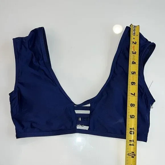 NWOT Splendid Navy Bralette Bikini Top Small - Picture 5 of 8
